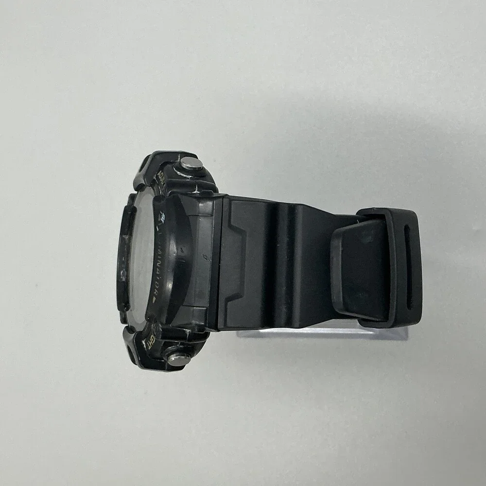 Casio AE-1500WH Mens Watch 51mm Silver Tone Digital Black Alarm New Battery